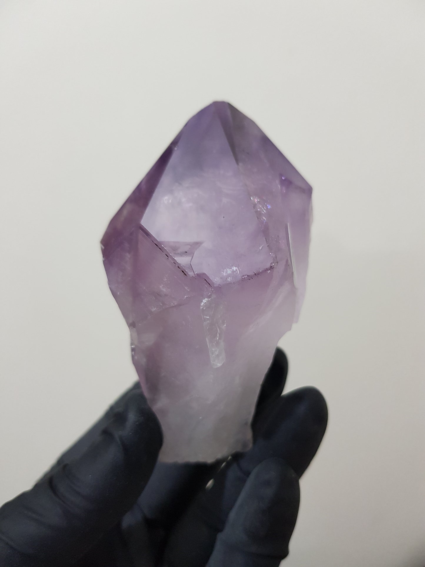 Natural Brazilian Purple Amethyst Crystal Point 9.5cm