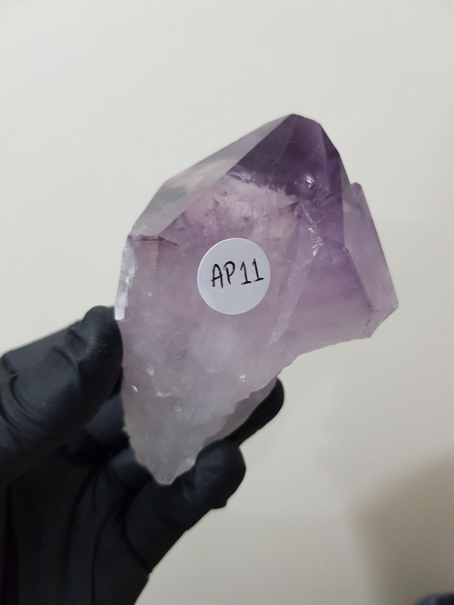 Natural Brazilian Purple Amethyst Crystal Point 9.5cm
