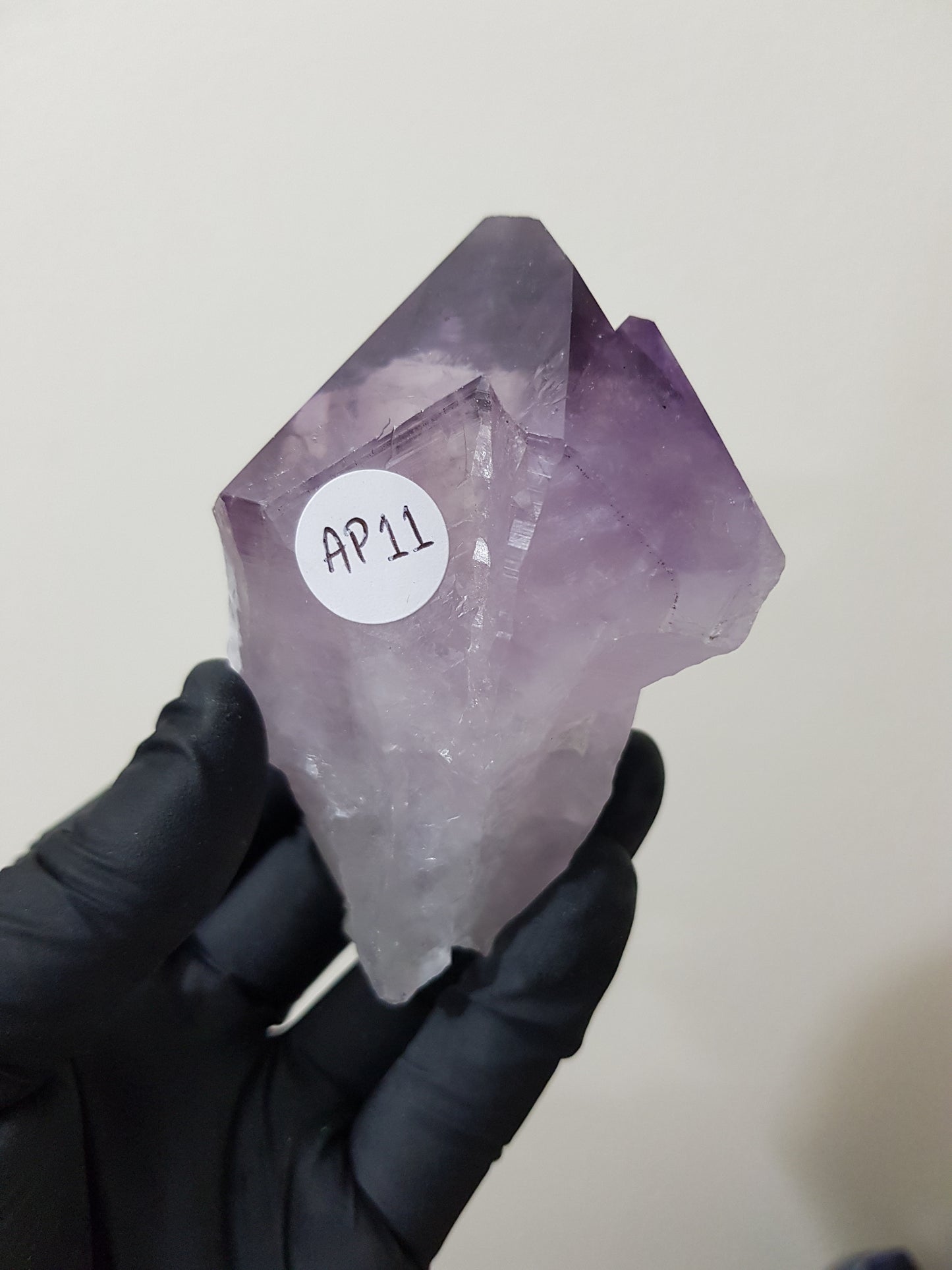Natural Brazilian Purple Amethyst Crystal Point 9.5cm
