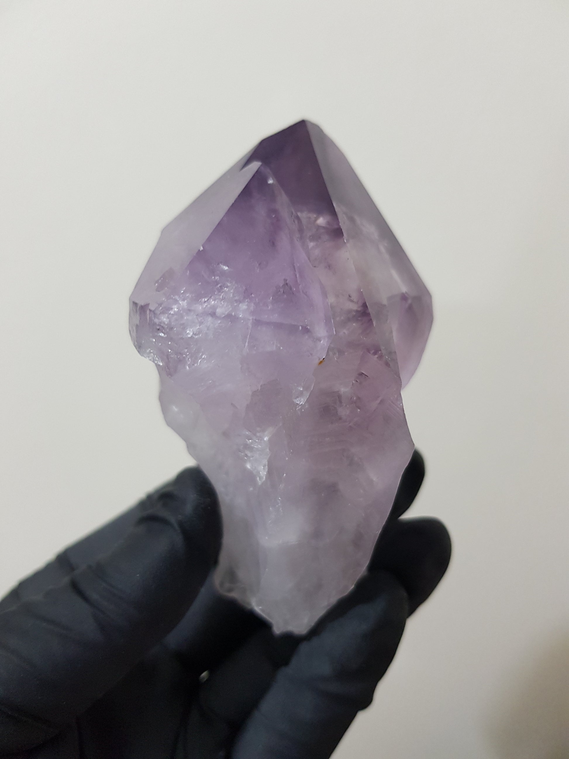 Natural Brazilian Purple Amethyst Crystal Point 9.5cm