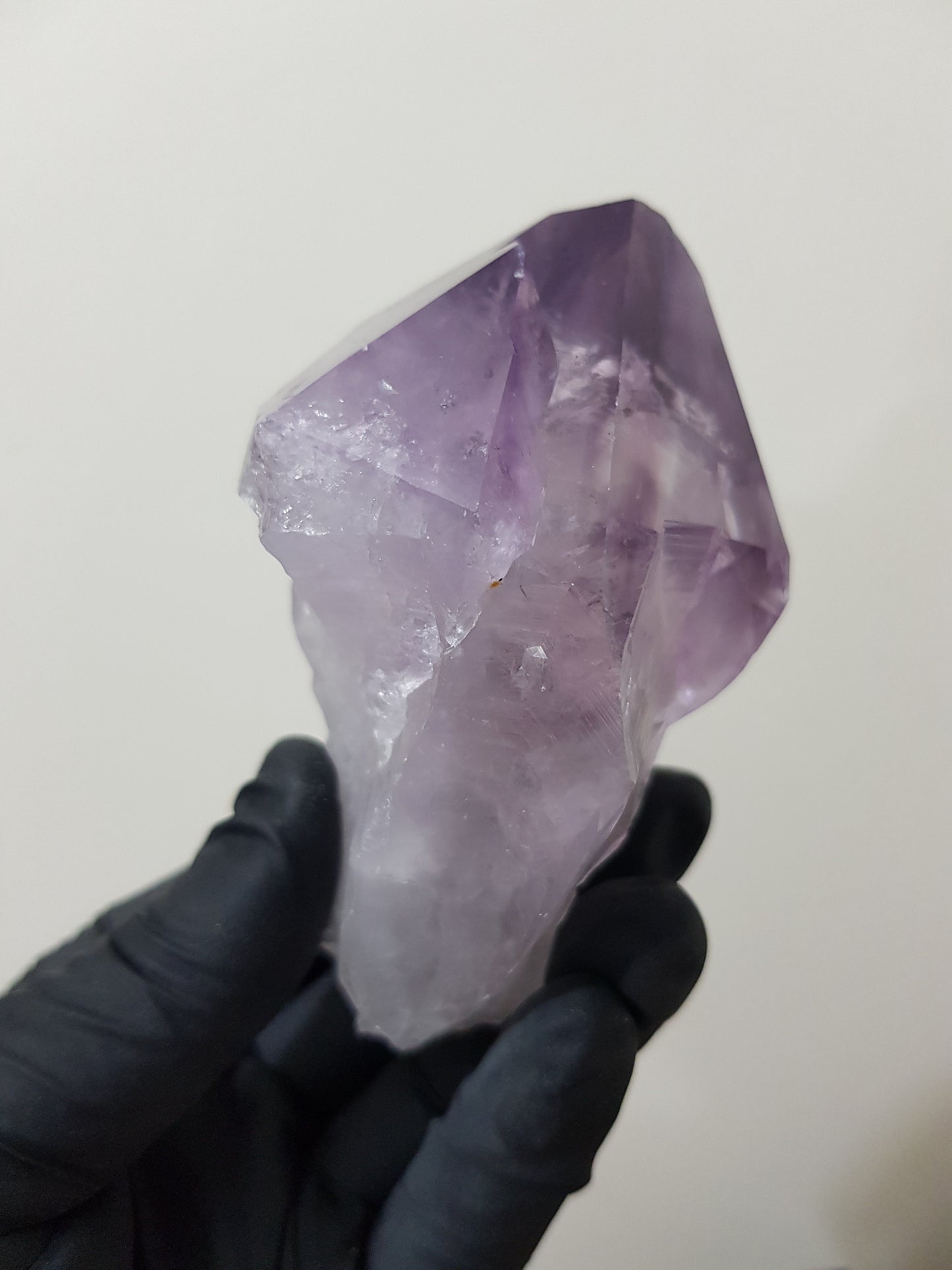 Natural Brazilian Purple Amethyst Crystal Point 9.5cm