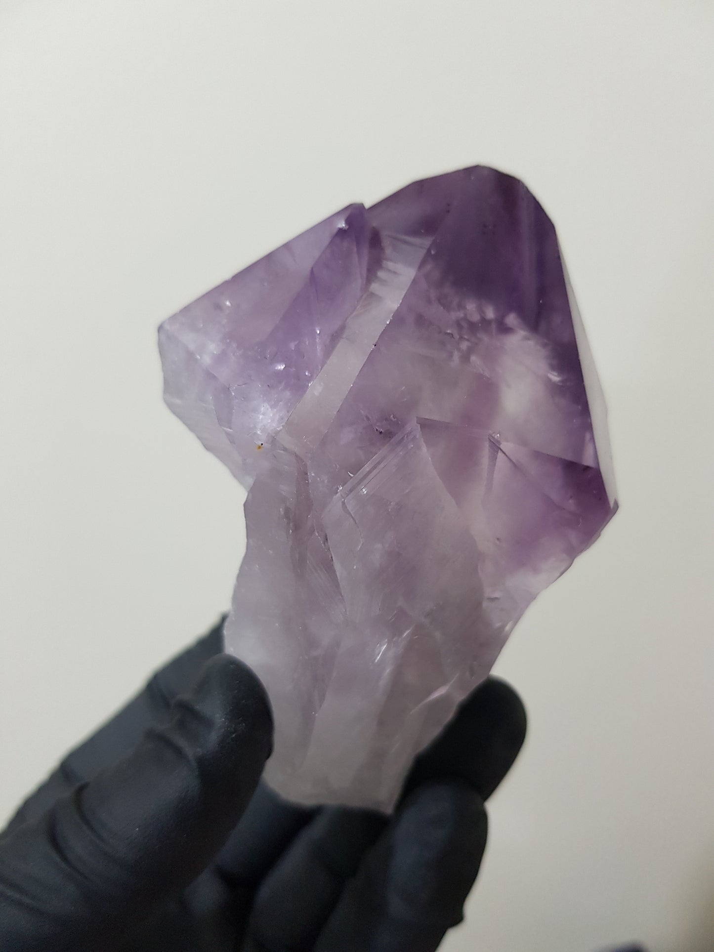 Natural Brazilian Purple Amethyst Crystal Point 9.5cm