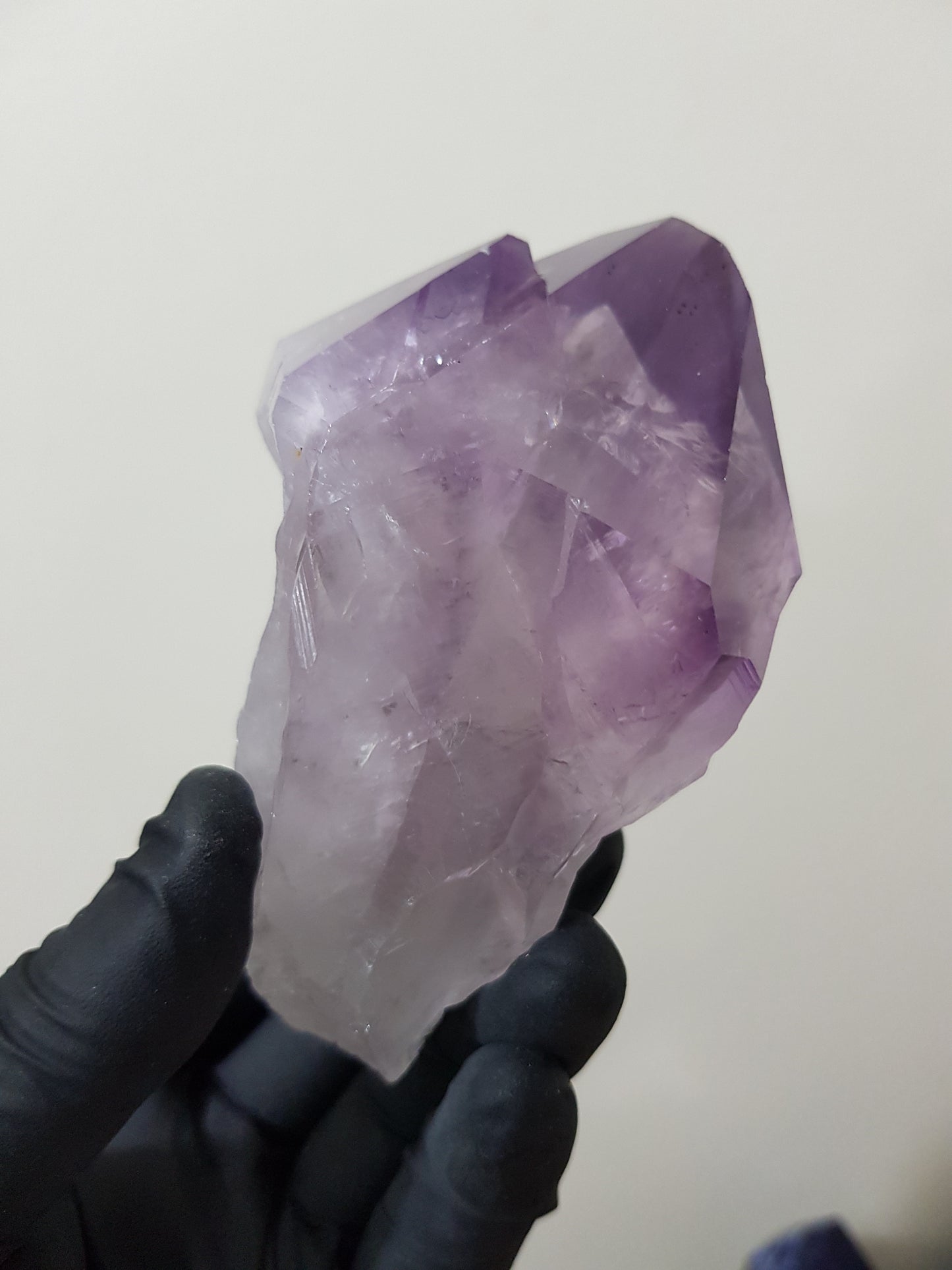 Natural Brazilian Purple Amethyst Crystal Point 9.5cm