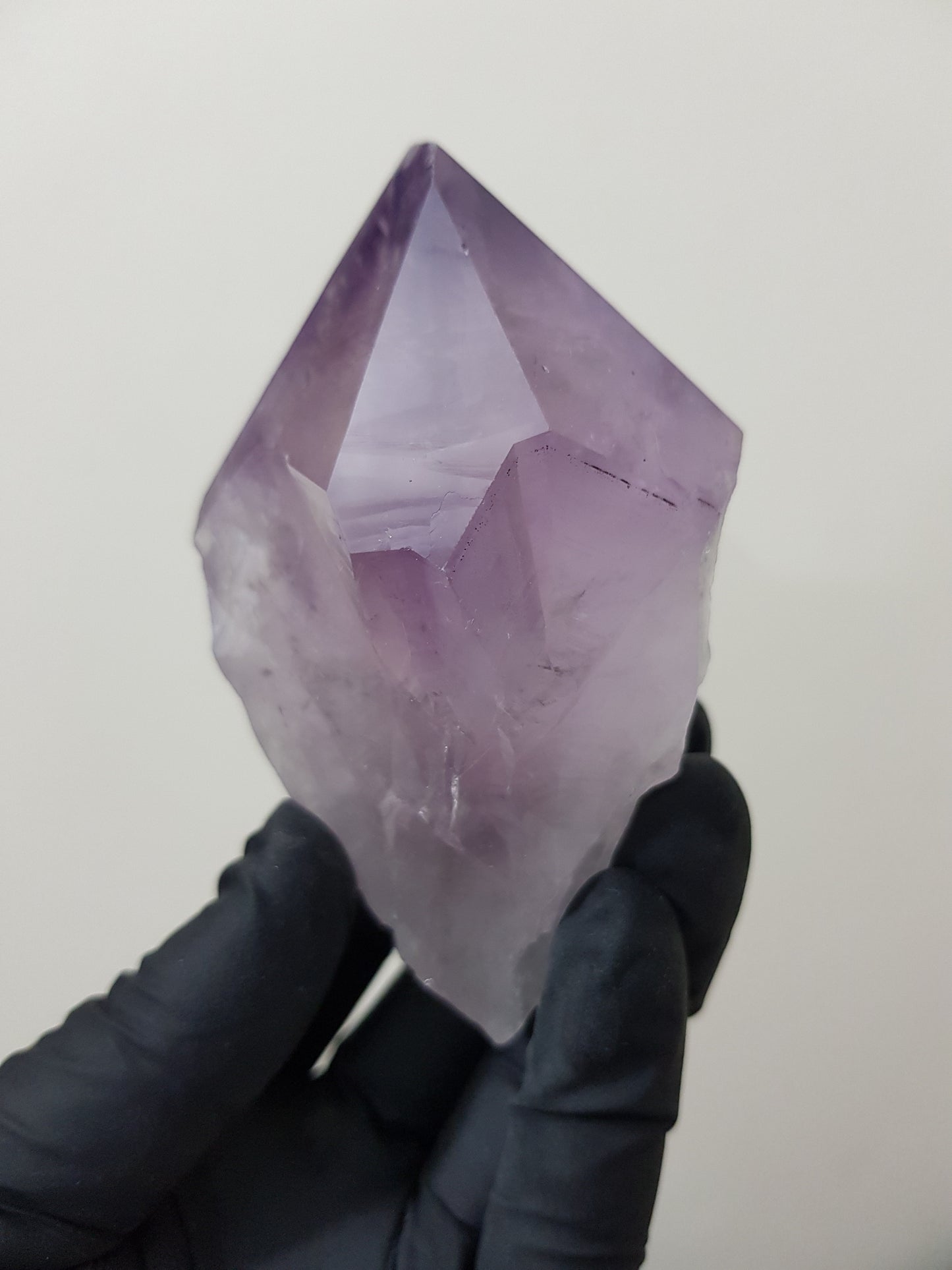 Natural Brazilian Purple Amethyst Crystal Point 9.5cm