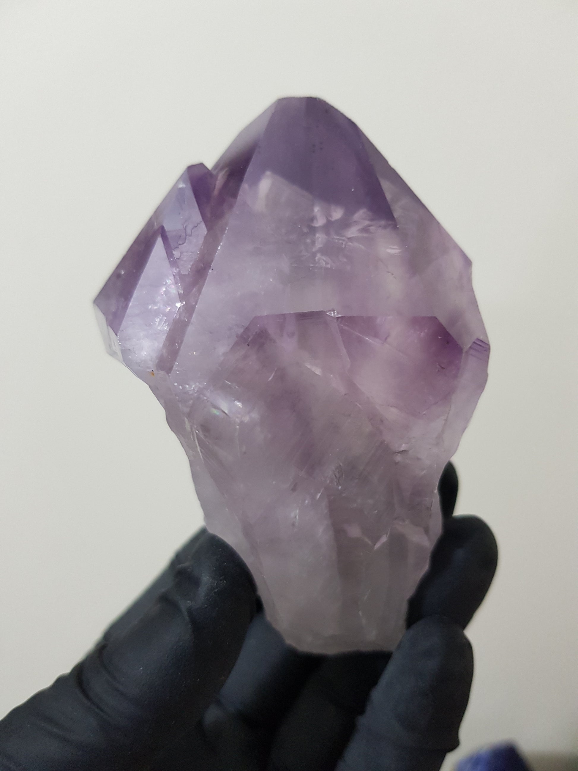 Natural Brazilian Purple Amethyst Crystal Point 9.5cm