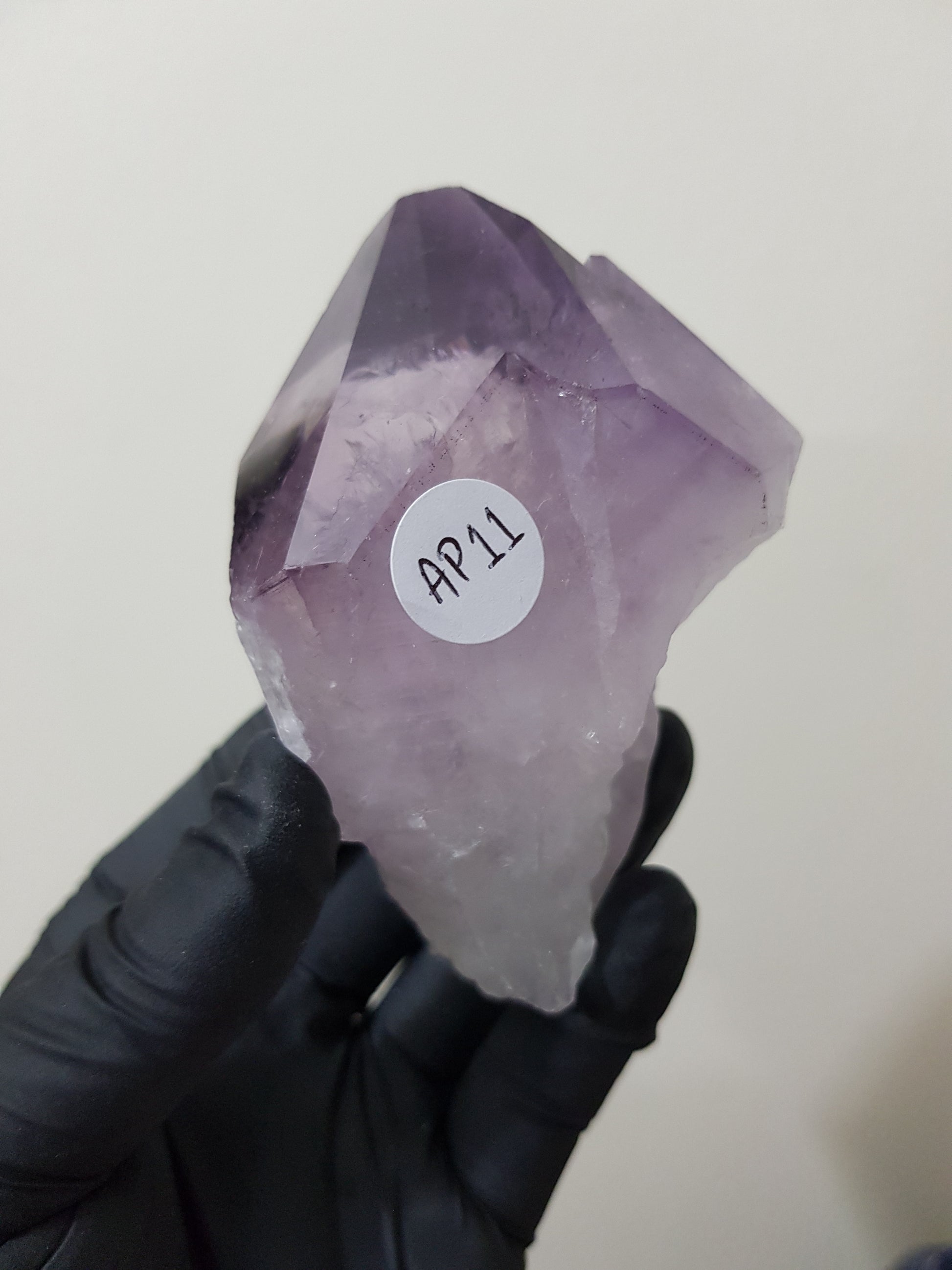 Natural Brazilian Purple Amethyst Crystal Point 9.5cm