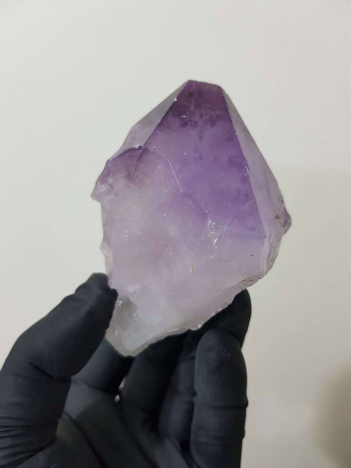 Natural Brazilian Purple Amethyst Crystal Point 9cm
