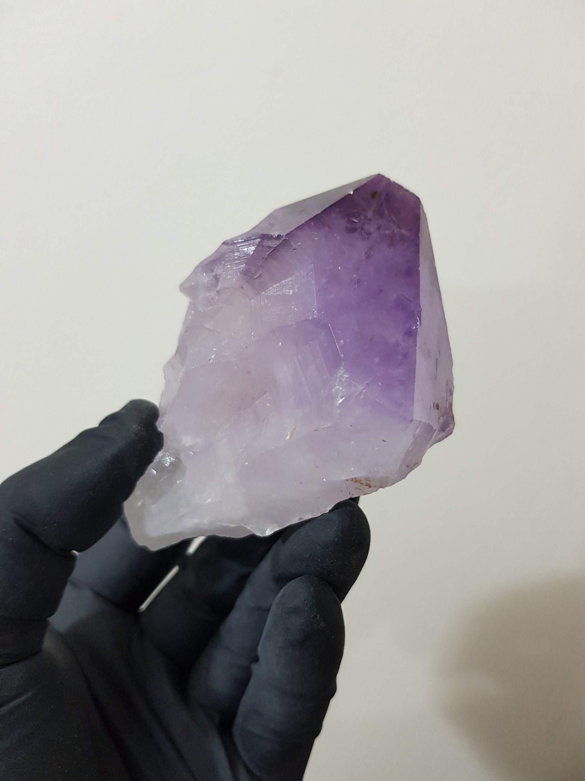 Natural Brazilian Purple Amethyst Crystal Point 9cm