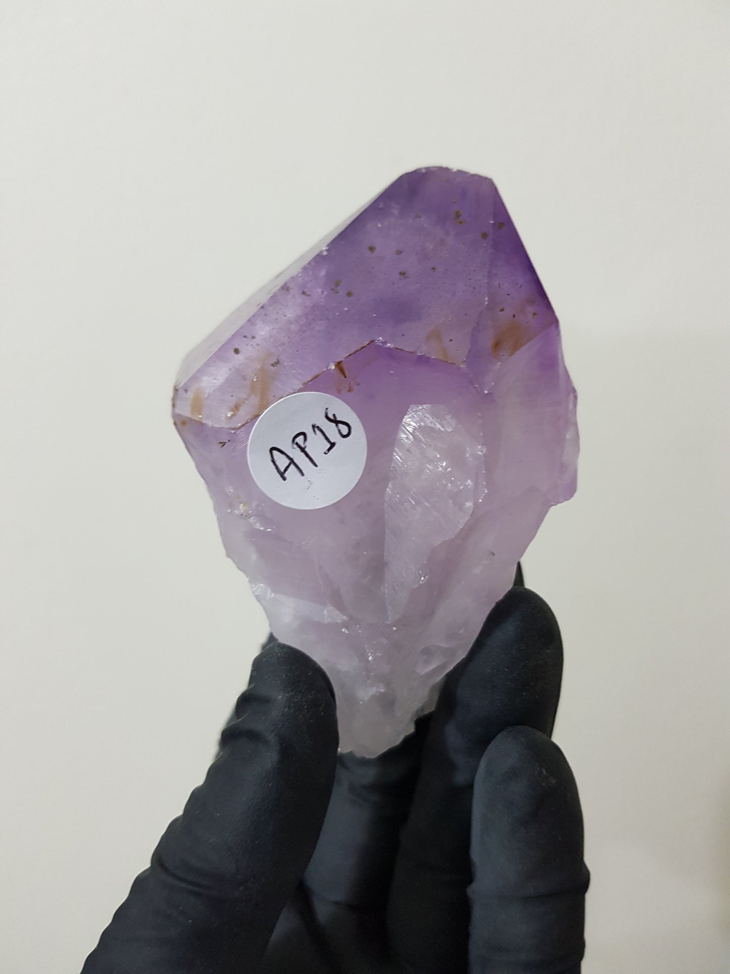 Natural Brazilian Purple Amethyst Crystal Point 9cm