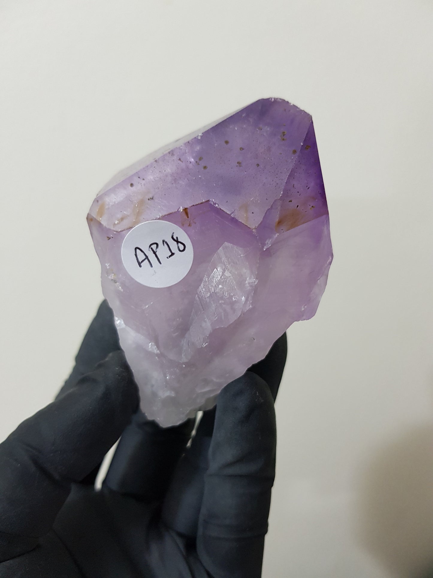 Natural Brazilian Purple Amethyst Crystal Point 9cm
