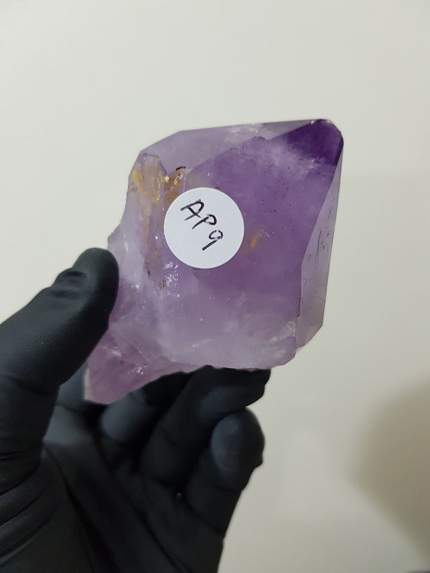 Natural Brazilian Purple Amethyst Crystal Point 9cm