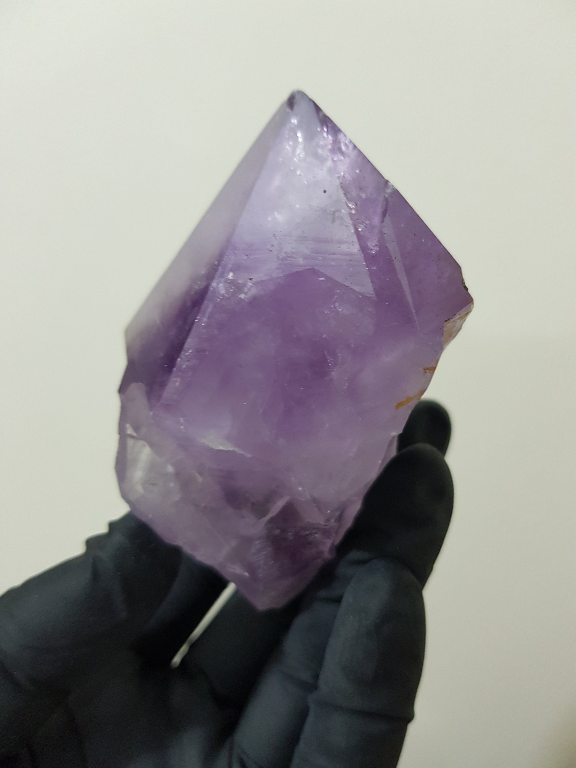 Natural Brazilian Purple Amethyst Crystal Point 9cm