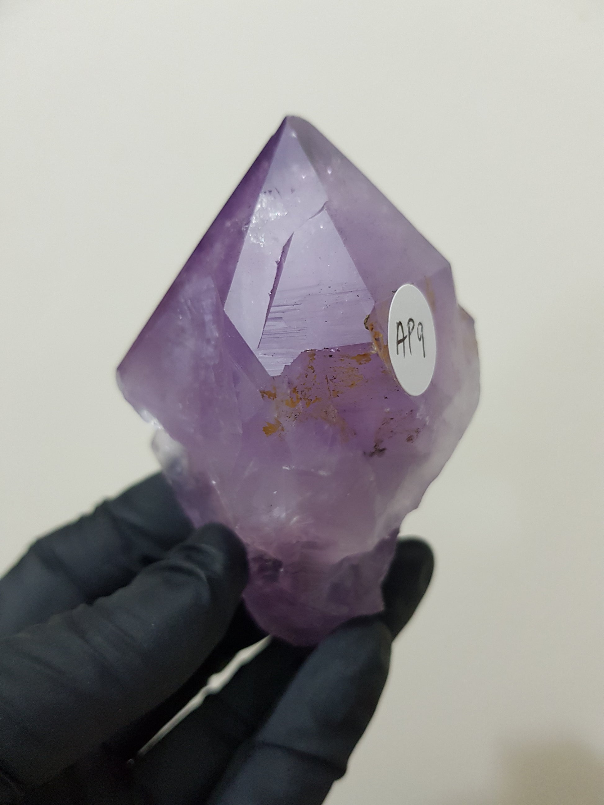 Natural Brazilian Purple Amethyst Crystal Point 9cm