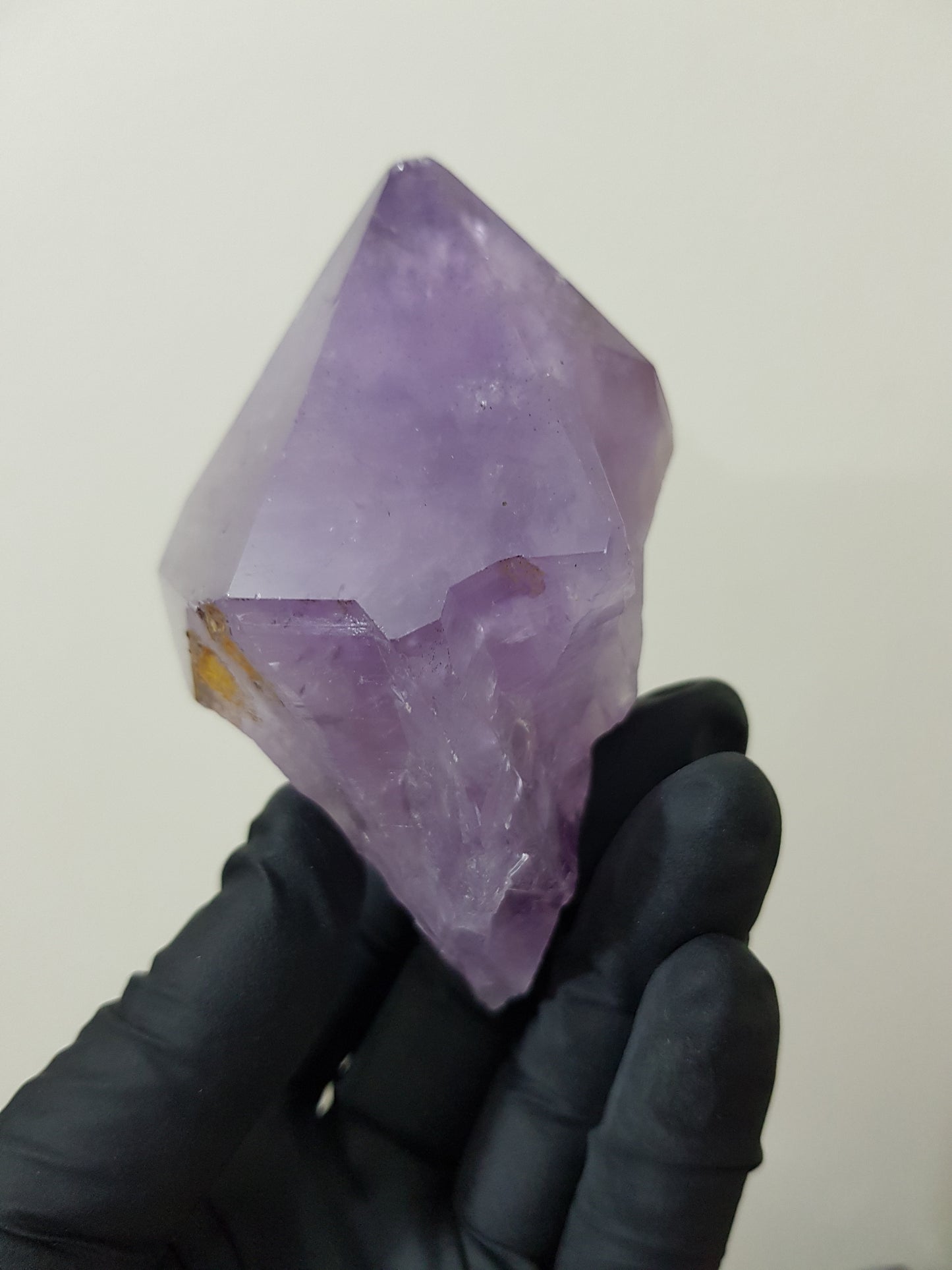 Natural Brazilian Purple Amethyst Crystal Point 9cm