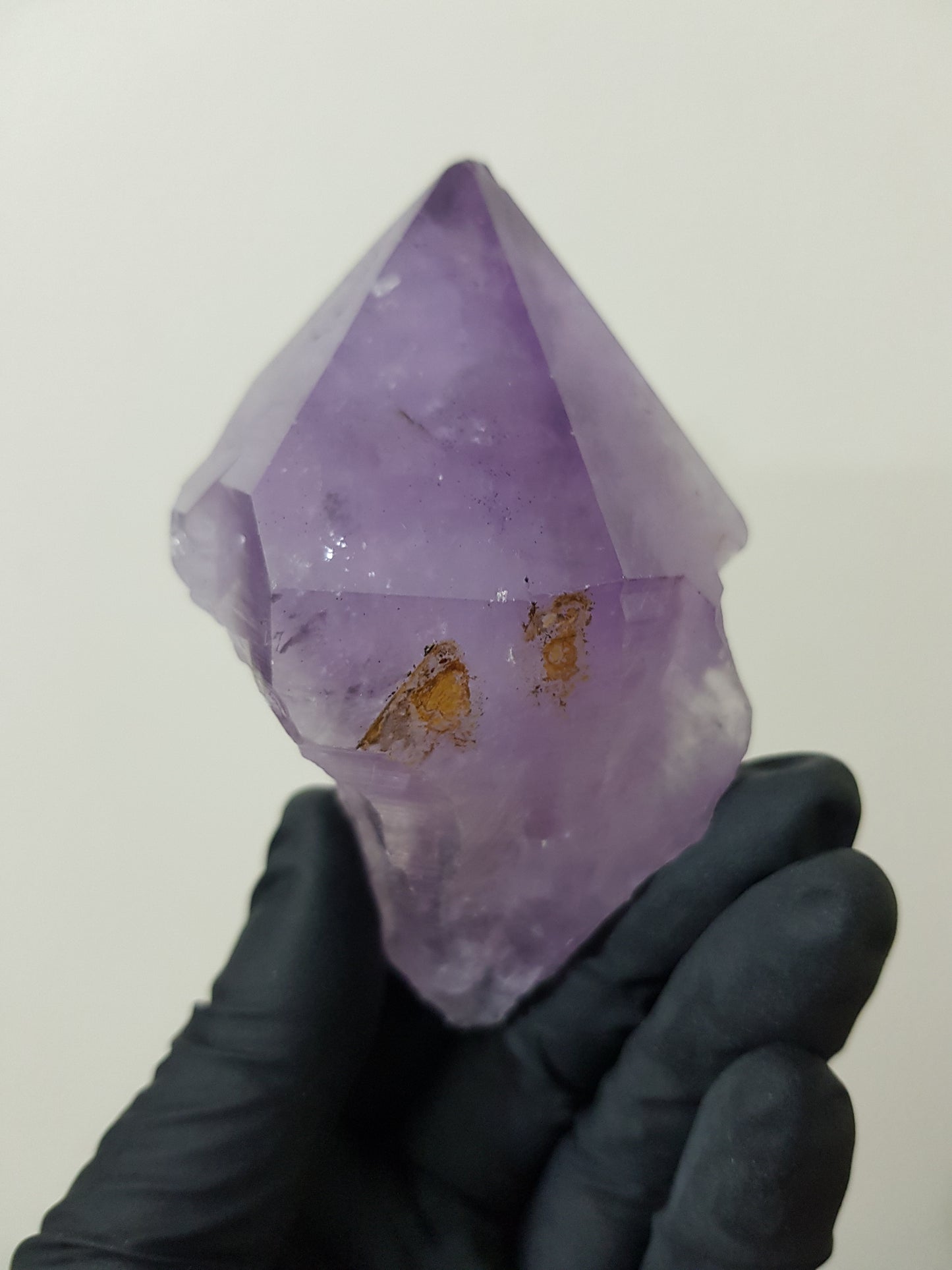 Natural Brazilian Purple Amethyst Crystal Point 9cm