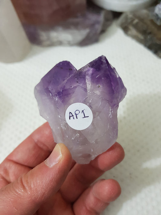 Natural Amethyst Crystal Point – AP1