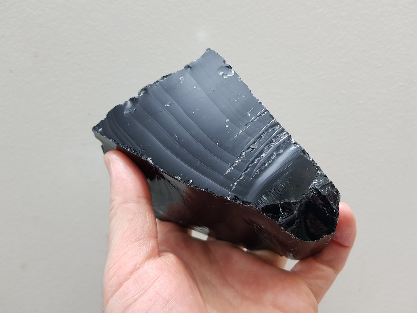 Natural Black Obsidian Crystal - BO11