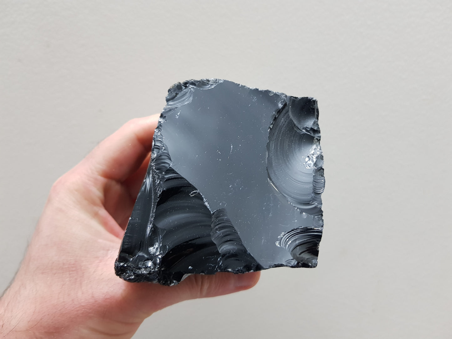 Natural Black Obsidian Crystal - BO11