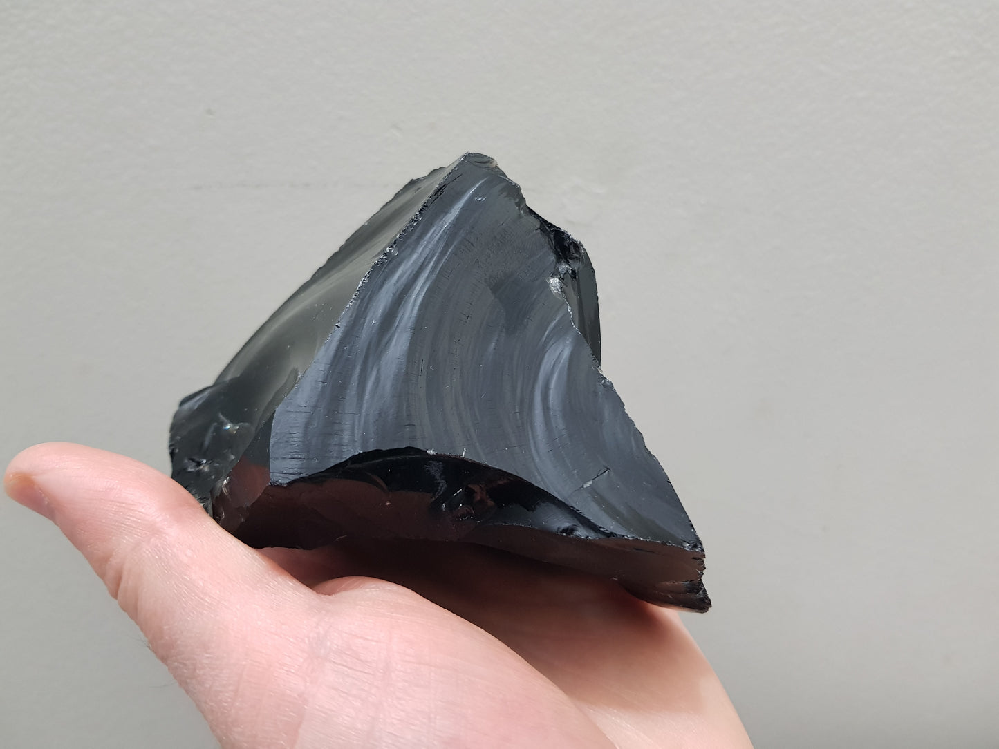 Natural Black Obsidian Crystal - BO13