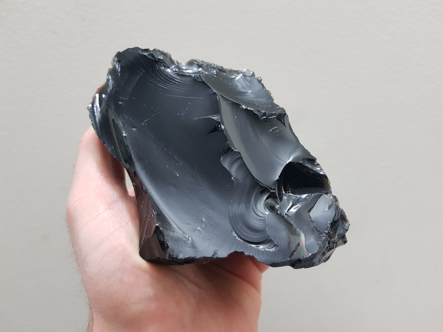 Natural Black Obsidian Crystal - BO13