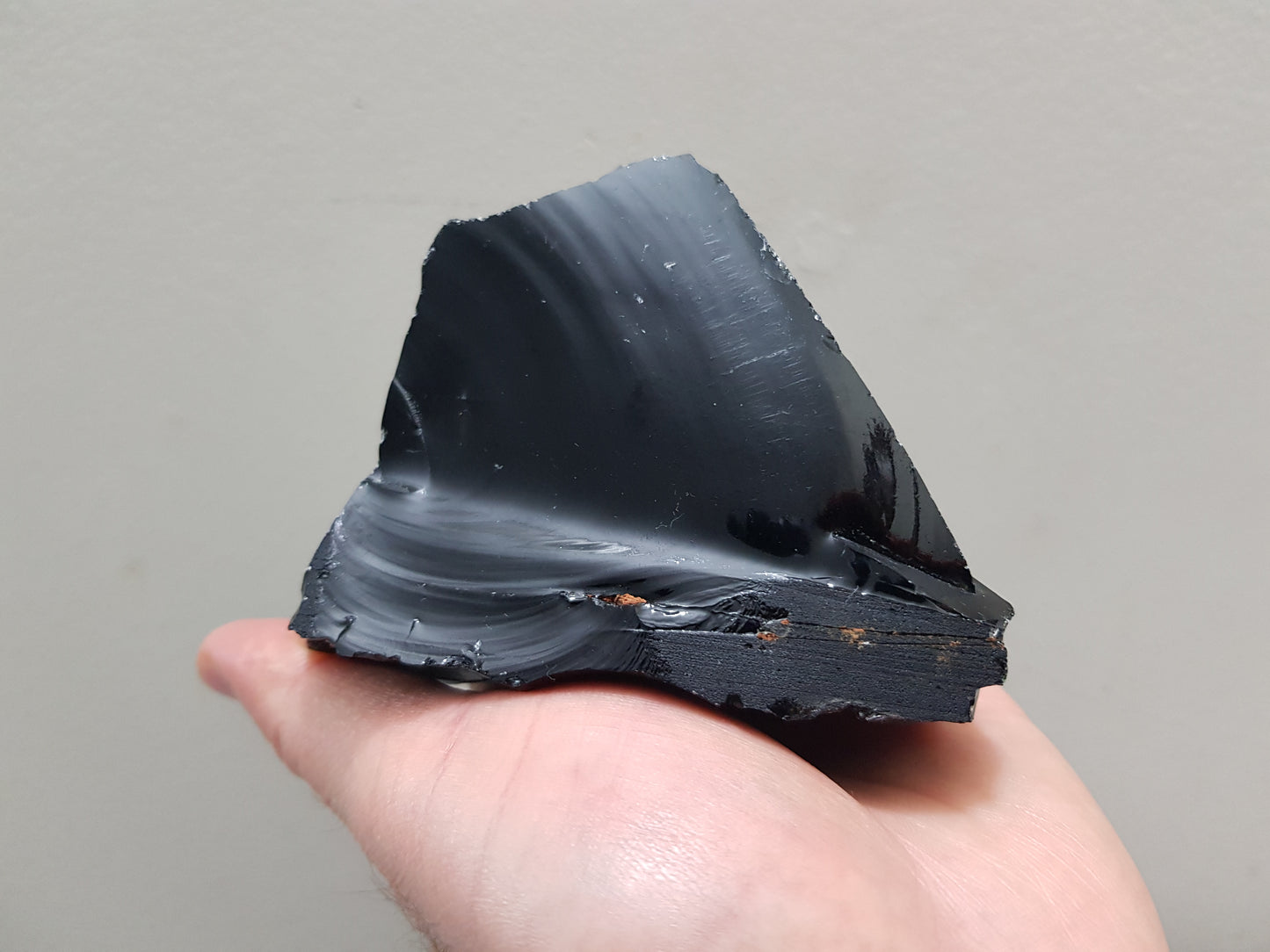Natural Black Obsidian Crystal - BO13