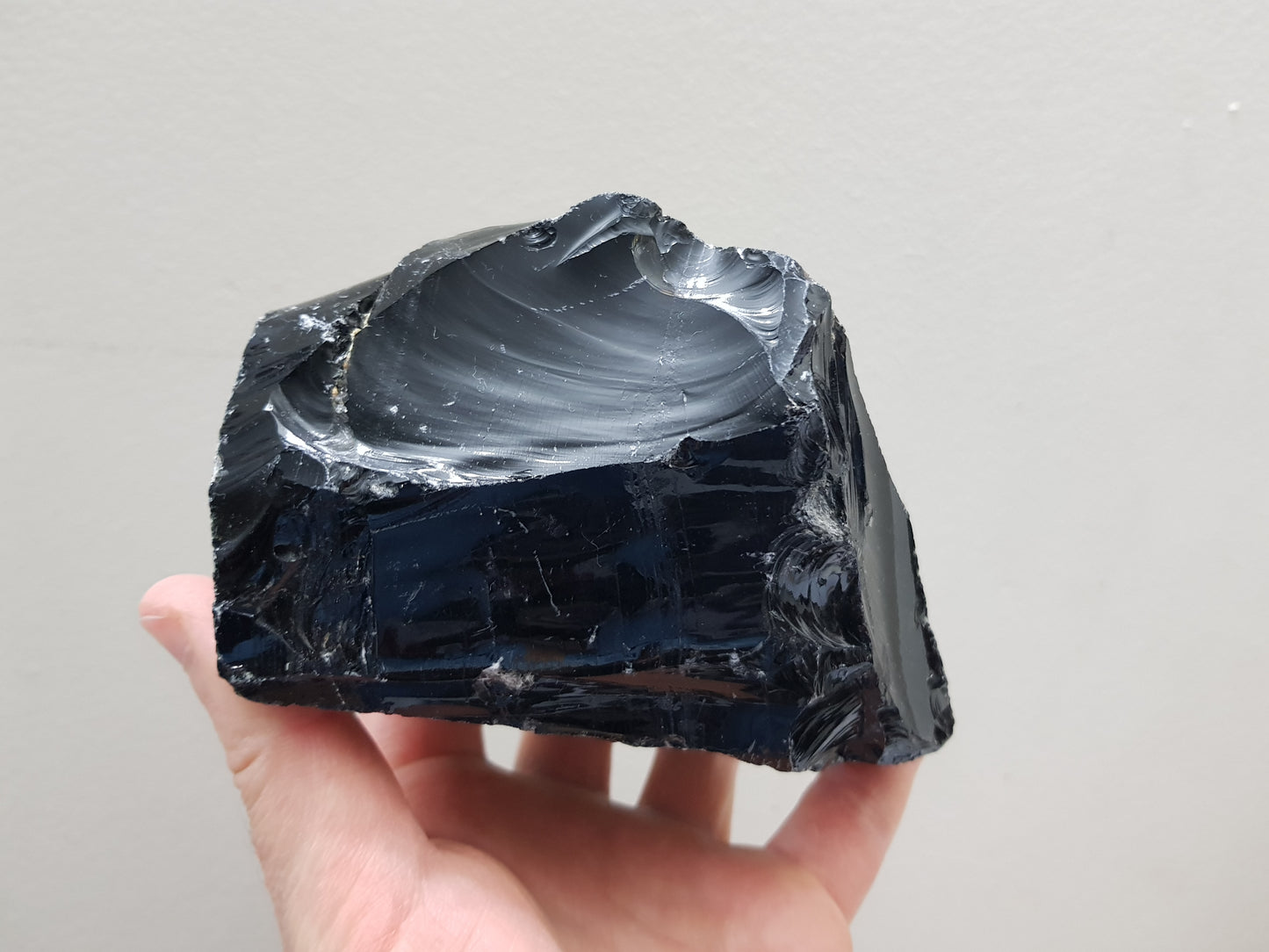 Natural Black Obsidian Crystal - BO18