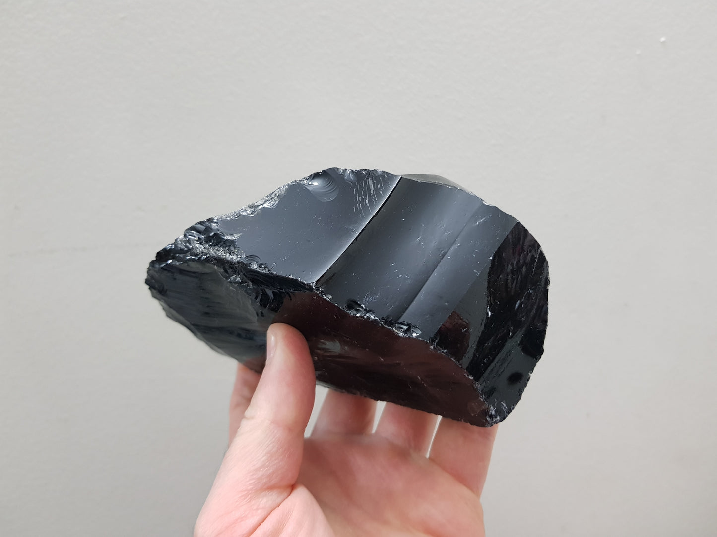 Natural Black Obsidian Crystal - BO18