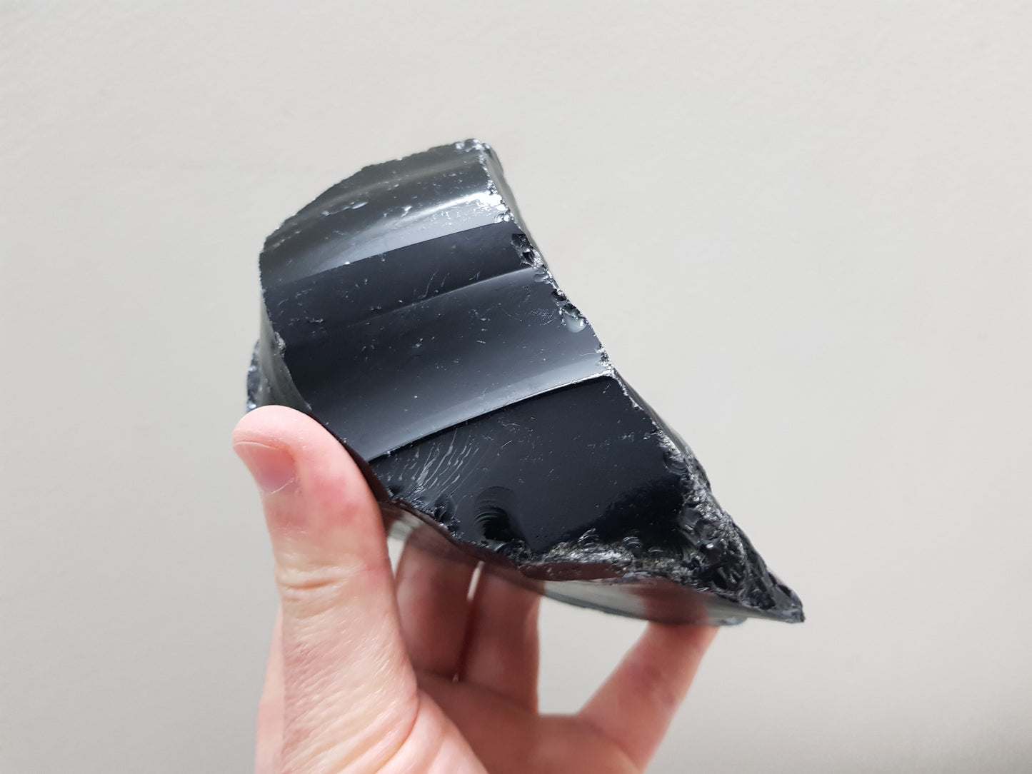 Natural Black Obsidian Crystal - BO18