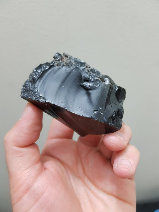 Natural Black Obsidian Crystal - RO3