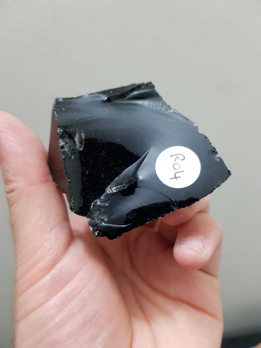 Natural Black Obsidian Crystal - RO4