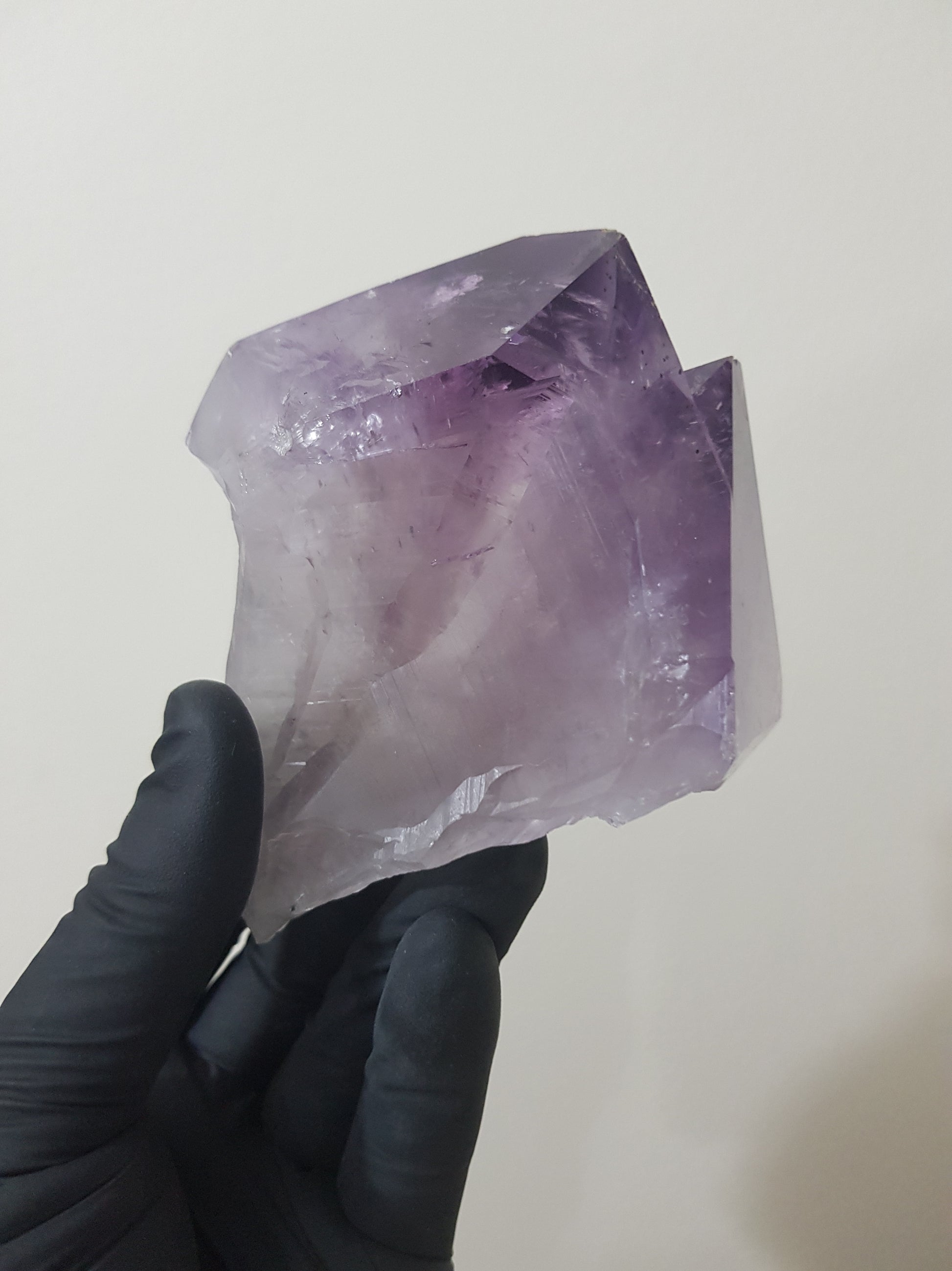 Natural Brazilian Purple Amethyst Crystal Point 10cm