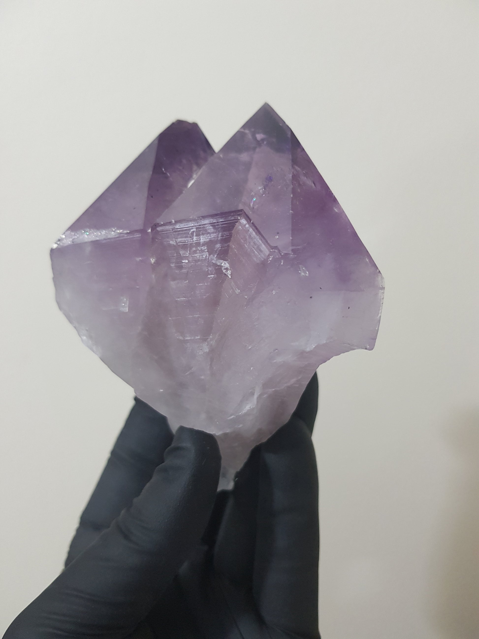 Natural Brazilian Purple Amethyst Crystal Point 10cm