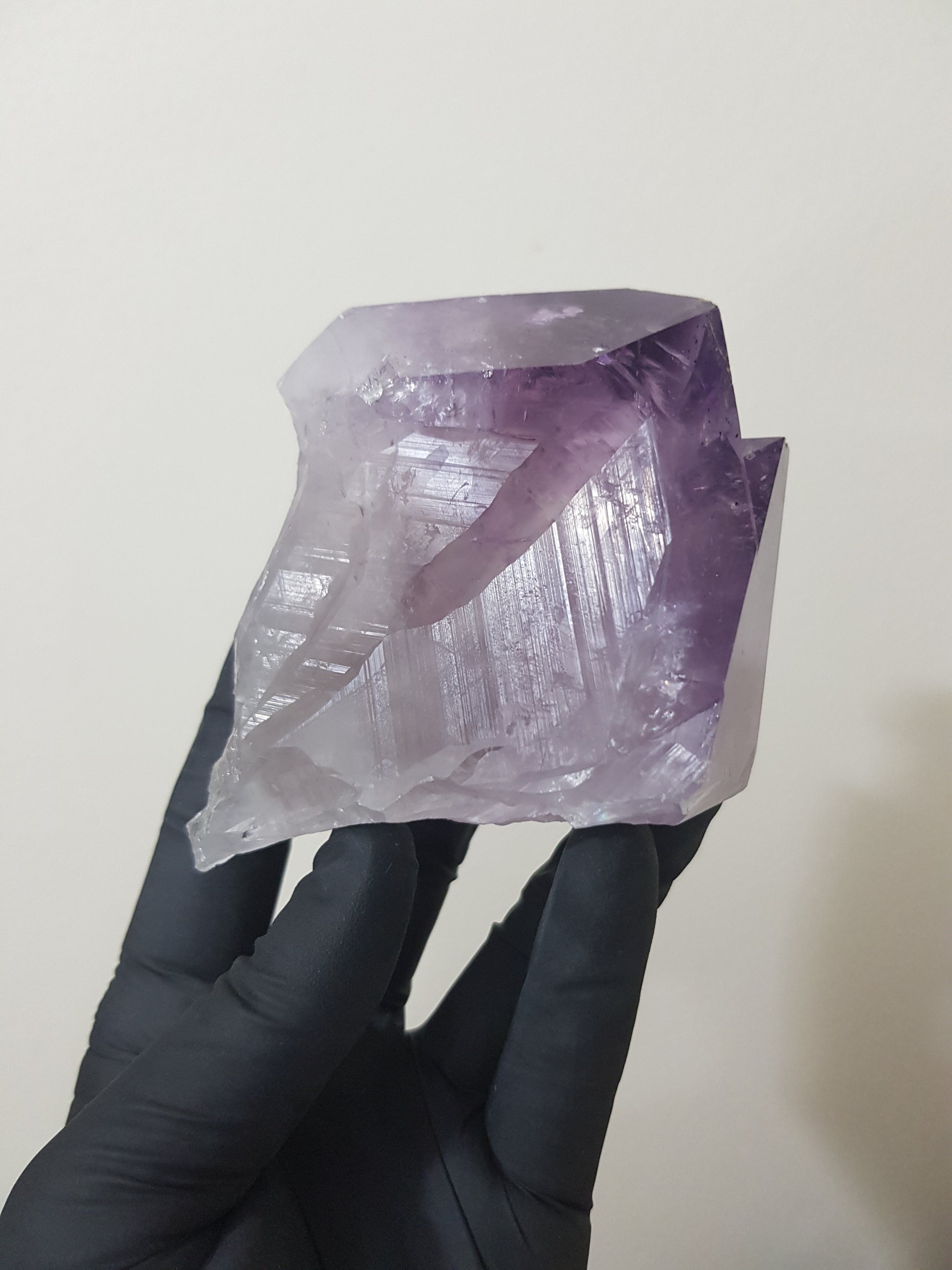 Natural Brazilian Purple Amethyst Crystal Point 10cm