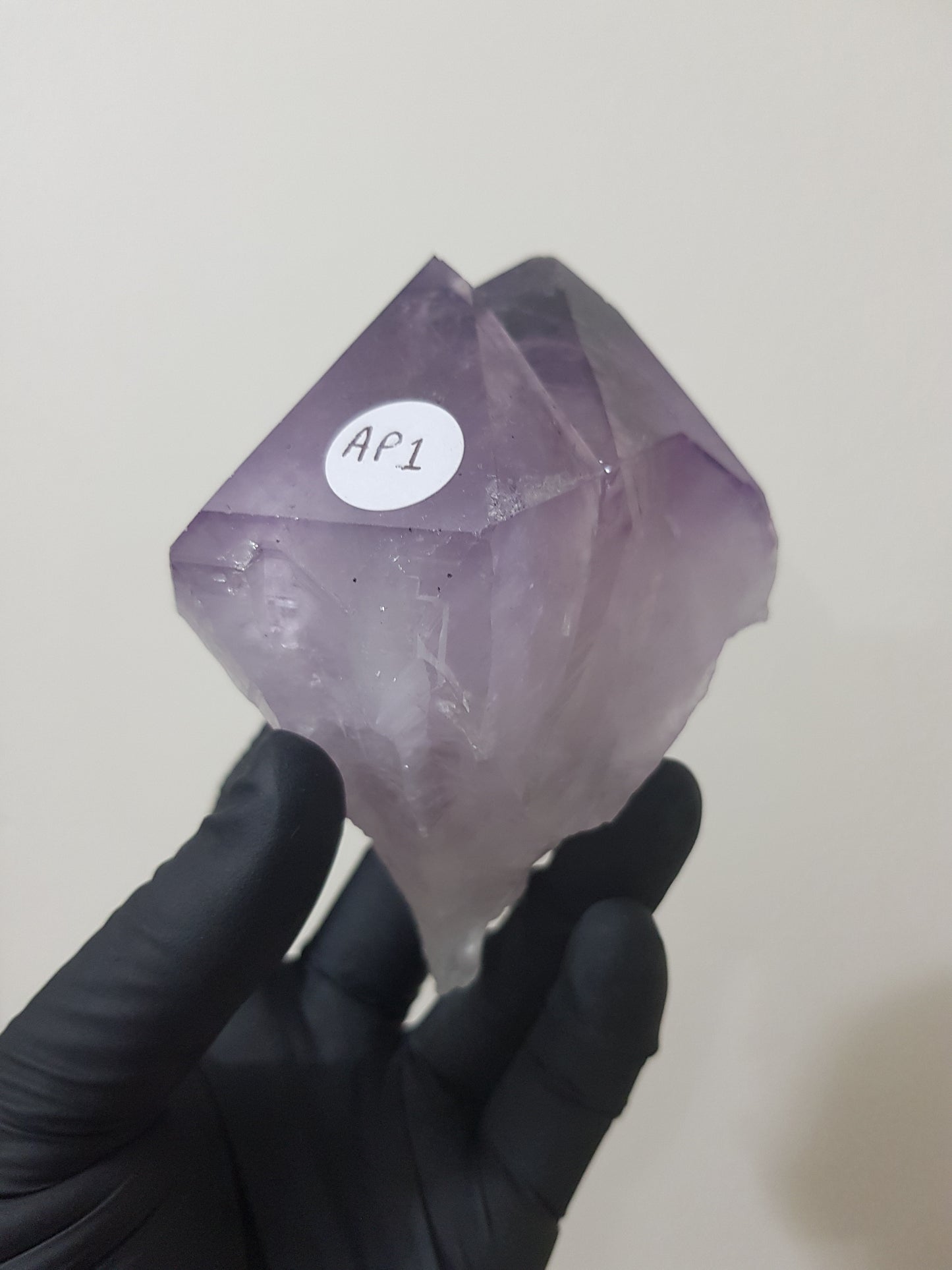 Natural Brazilian Purple Amethyst Crystal Point 10cm