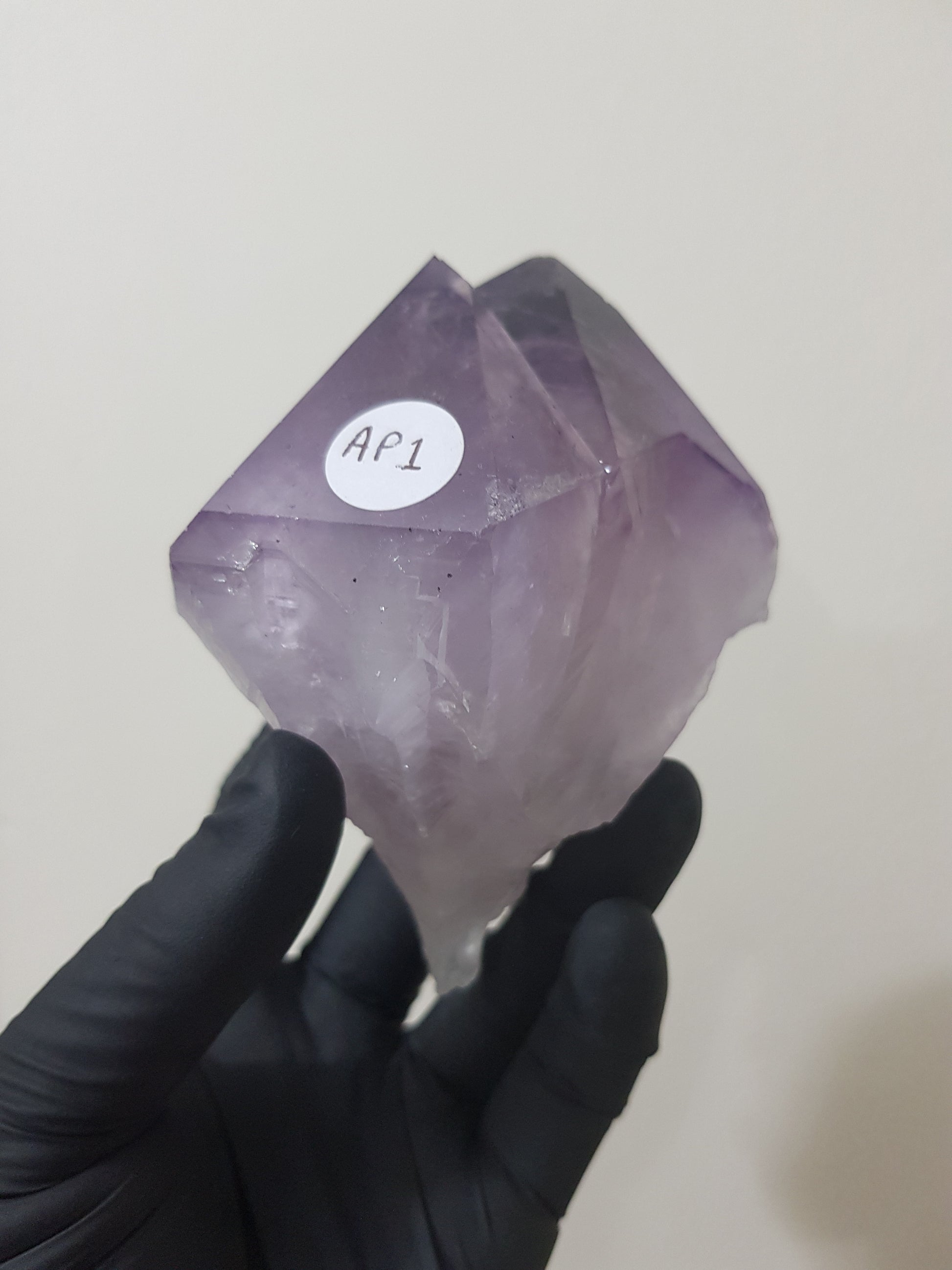 Natural Brazilian Purple Amethyst Crystal Point 10cm