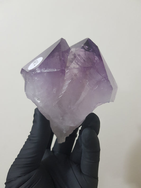 Natural Brazilian Purple Amethyst Crystal Point 10cm