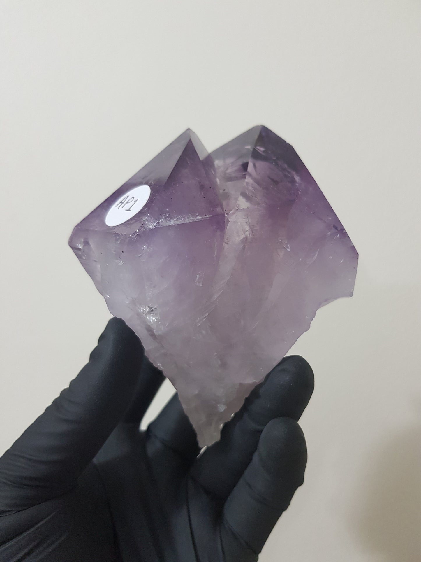 Natural Brazilian Purple Amethyst Crystal Point 10cm