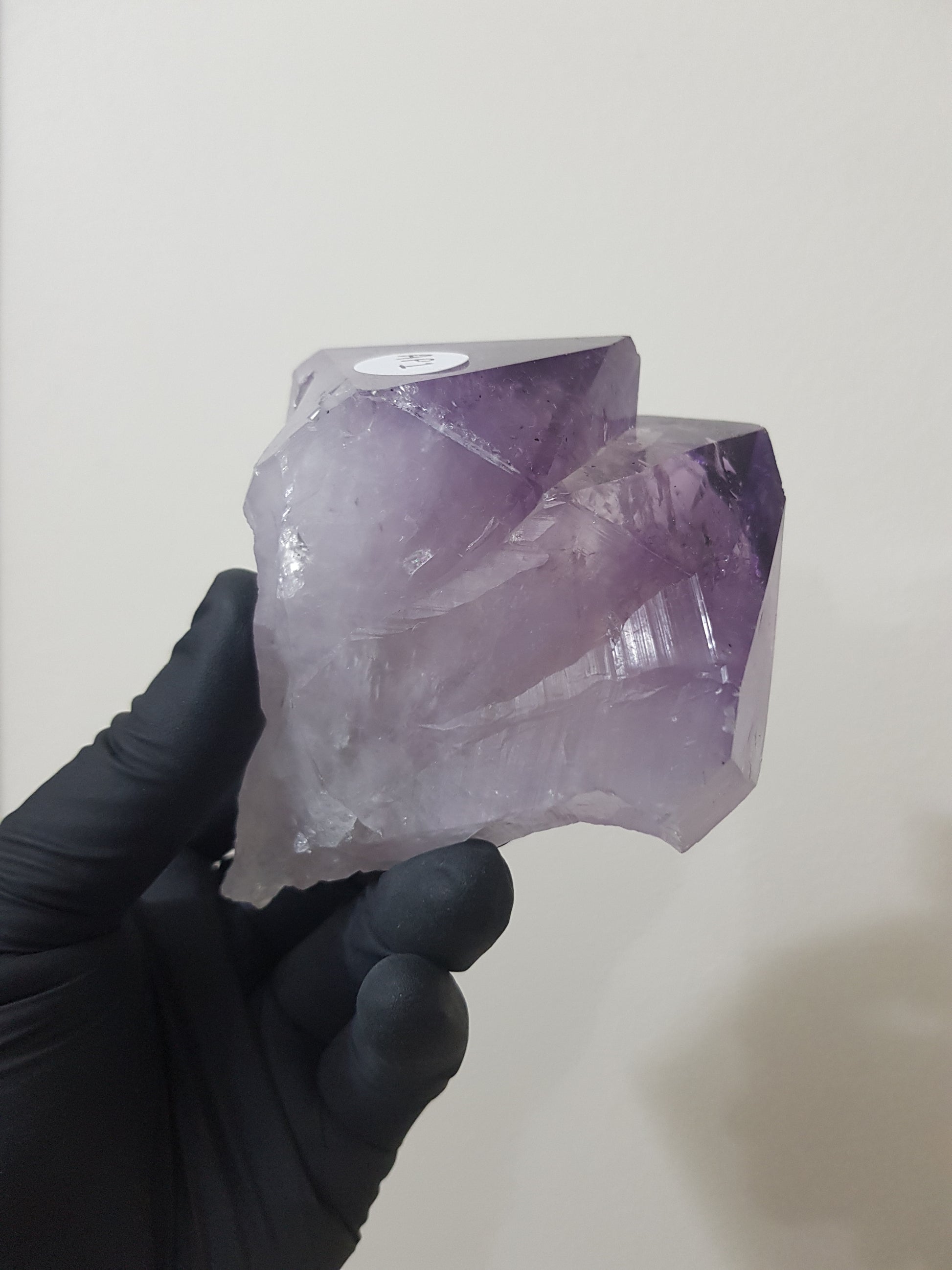 Natural Brazilian Purple Amethyst Crystal Point 10cm