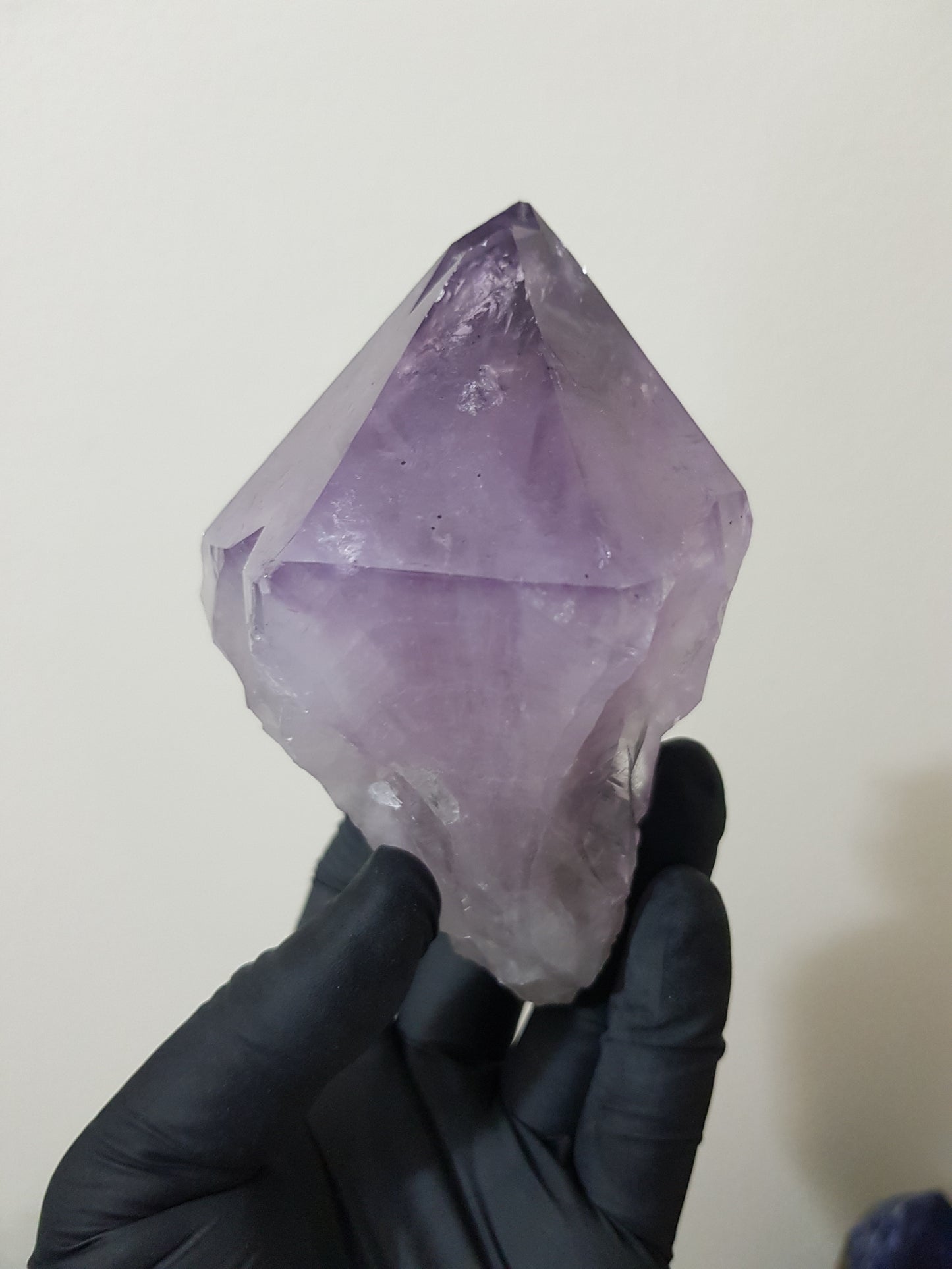 Natural Brazilian Purple Amethyst Crystal Point 11.5cm
