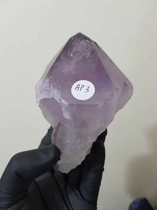 Natural Brazilian Purple Amethyst Crystal Point 11.5cm