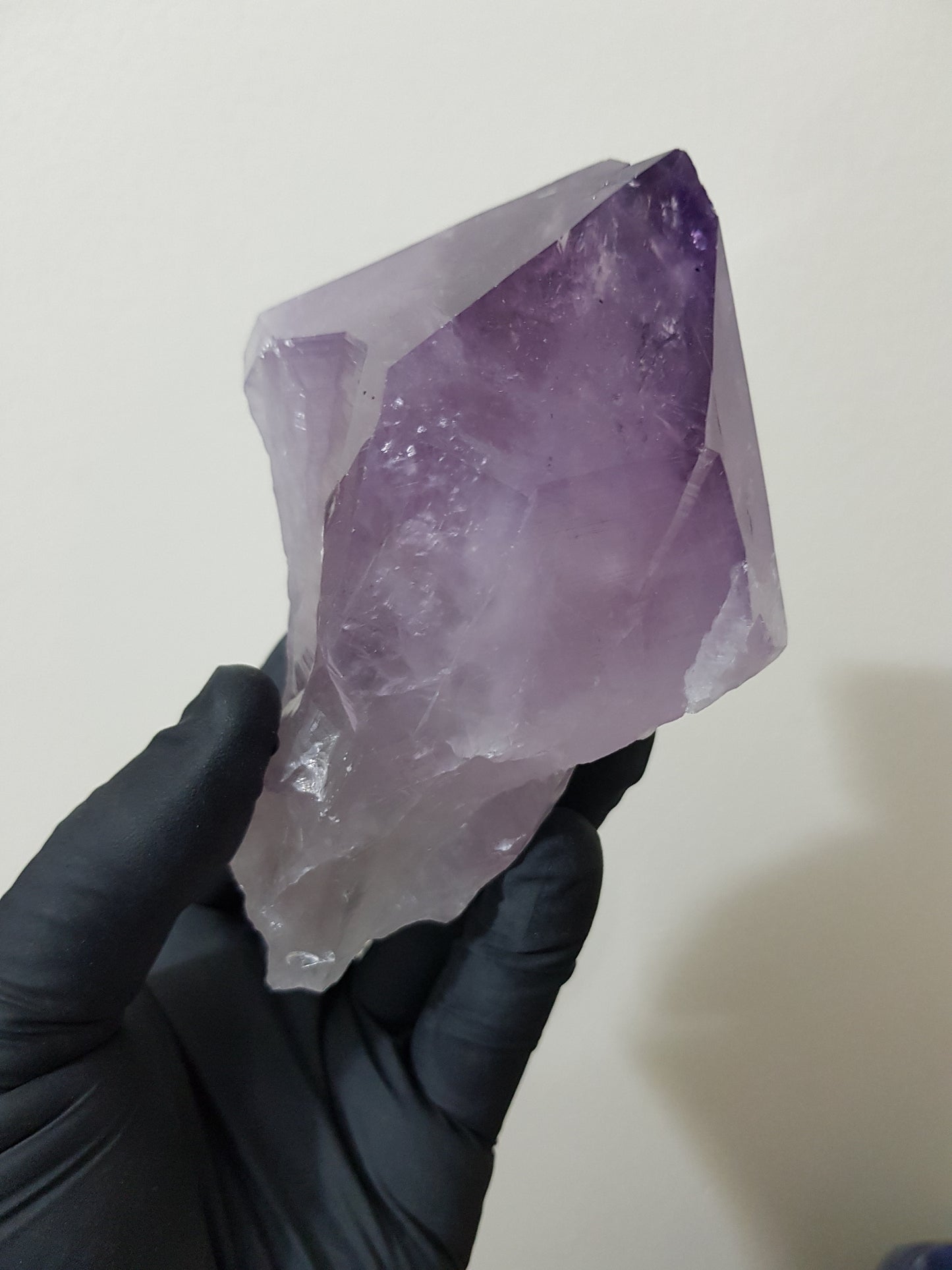 Natural Brazilian Purple Amethyst Crystal Point 11.5cm