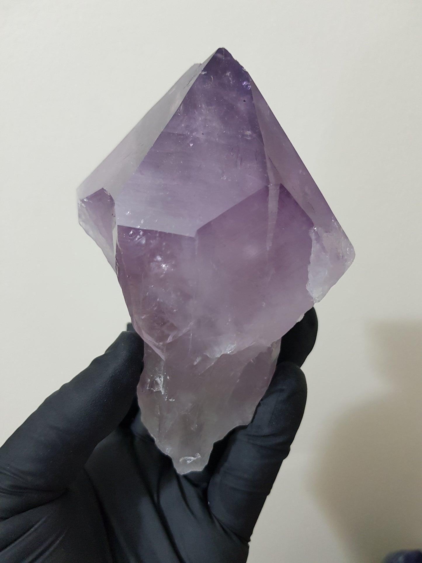 Natural Brazilian Purple Amethyst Crystal Point 11.5cm