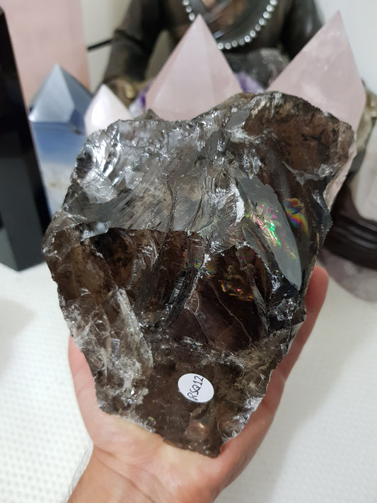 Natural Smoky Quartz Crystal Chunk - RSQ12
