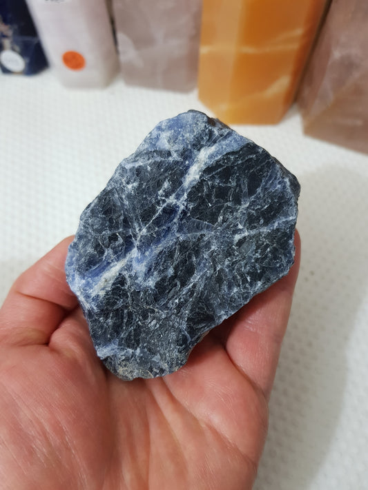 Natural Sodalite Crystal Rock - RS4
