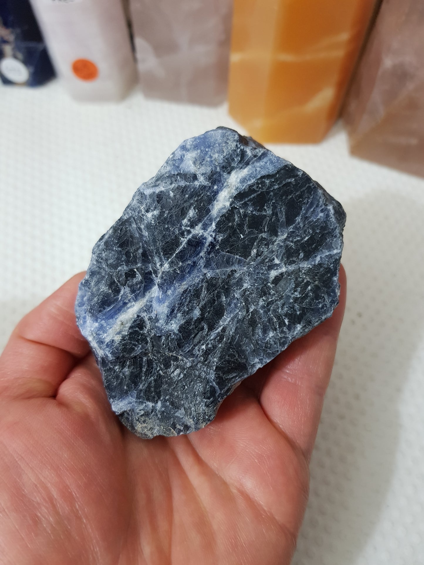 Natural Sodalite Crystal Rock - RS4