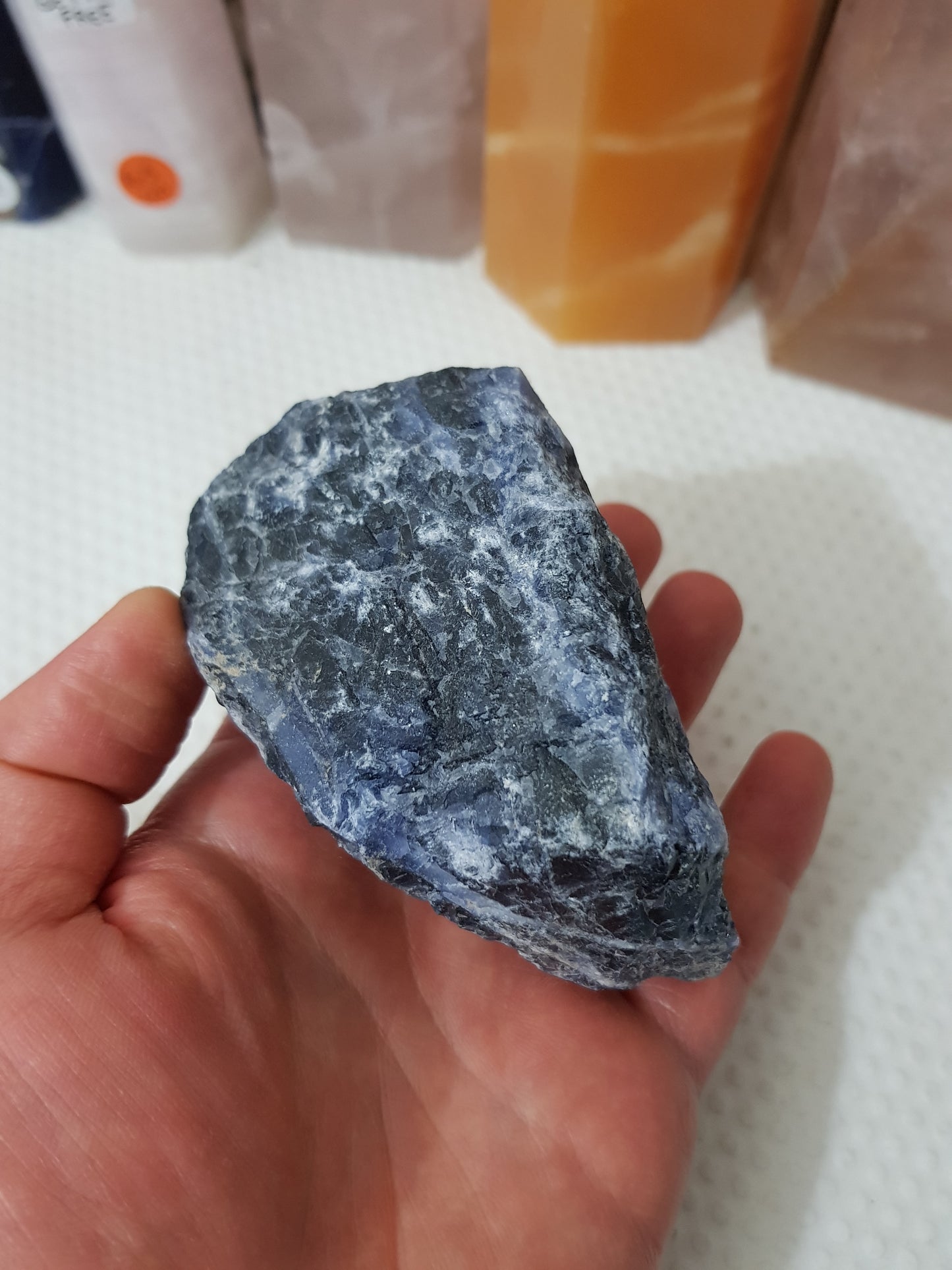 Natural Sodalite Crystal Rock - RS4