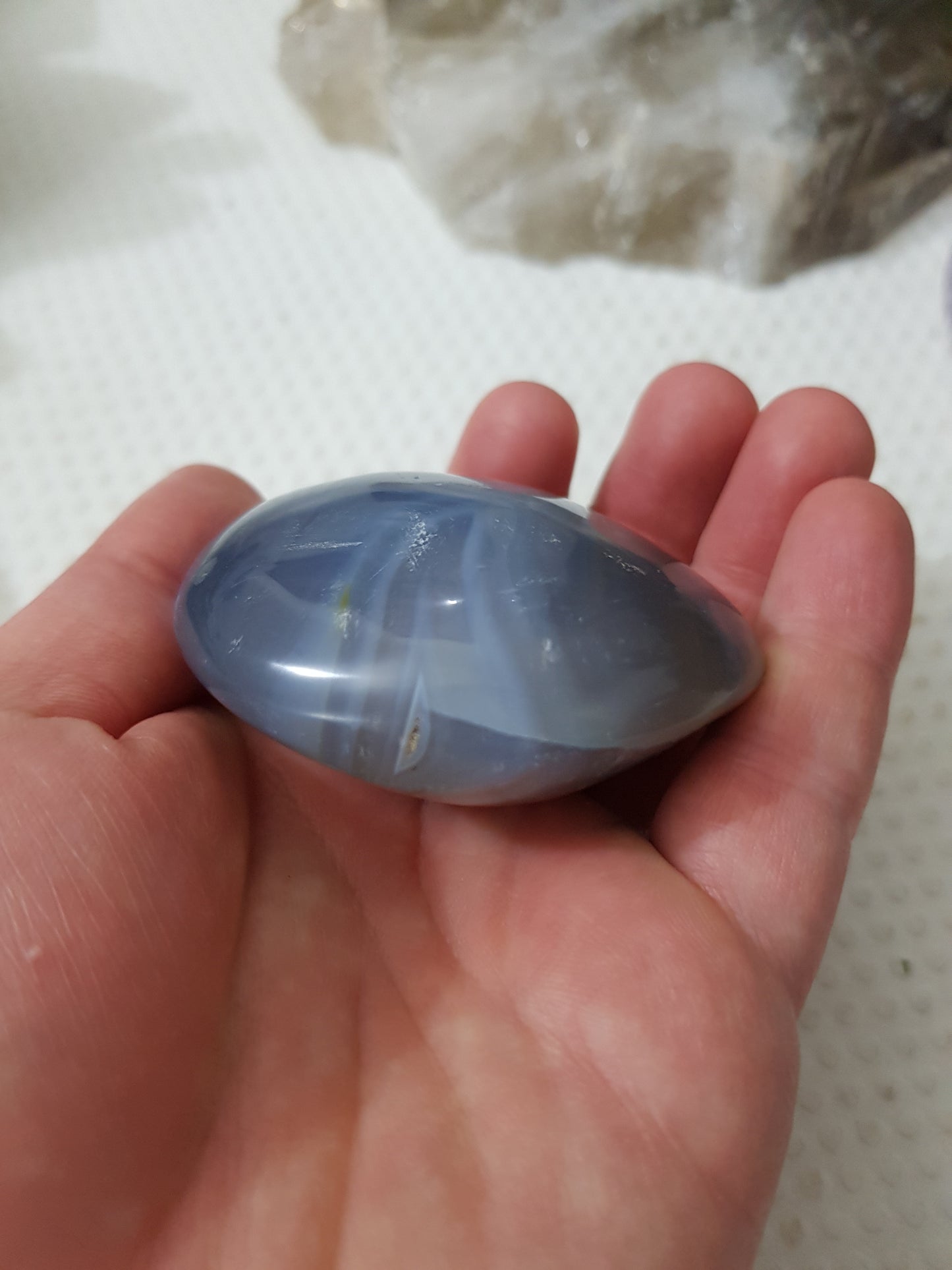 Orca Agate Crystal Palmstone – OAP6