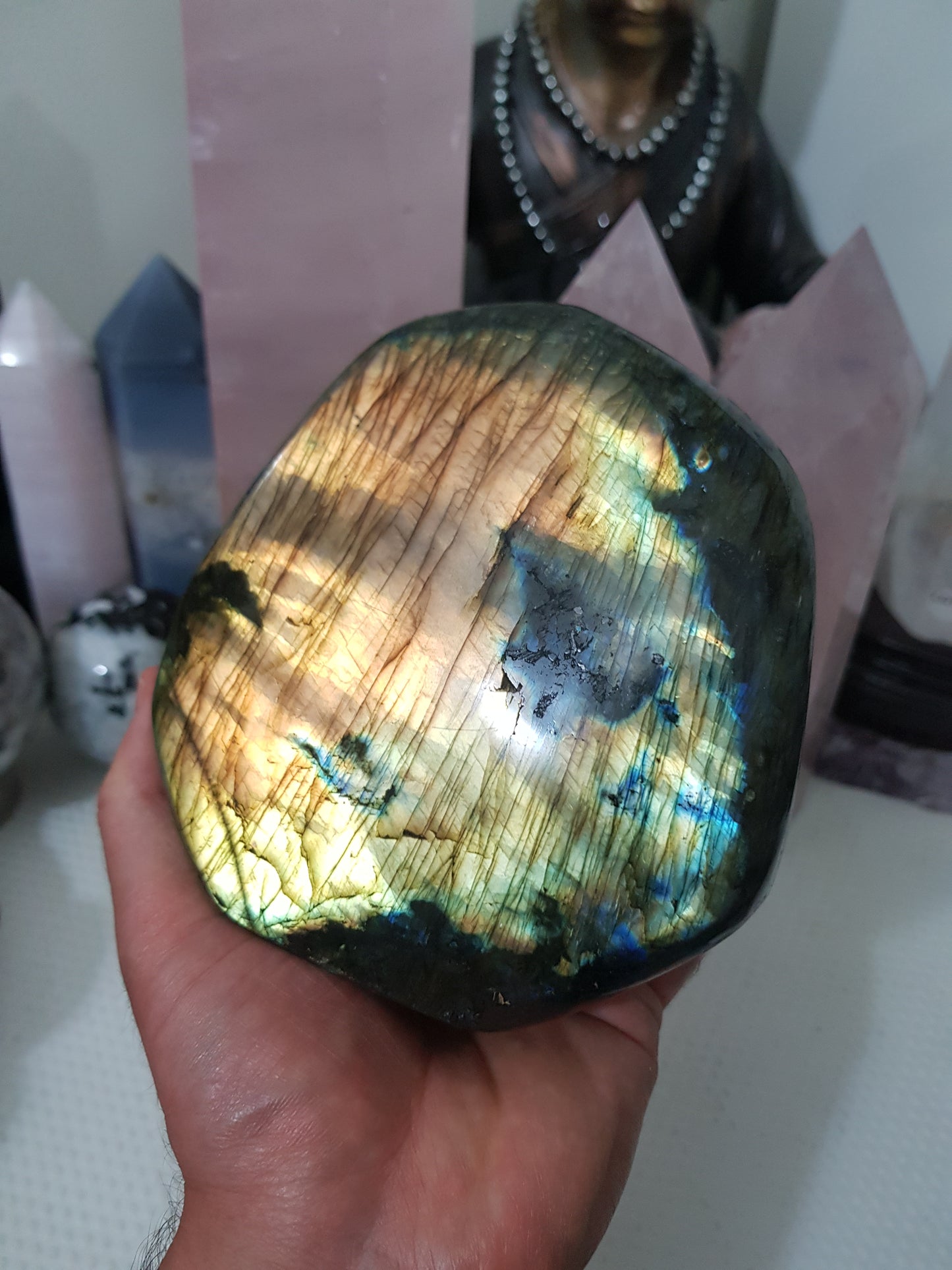 Polished Labradorite Crystal Freeform – LFF1