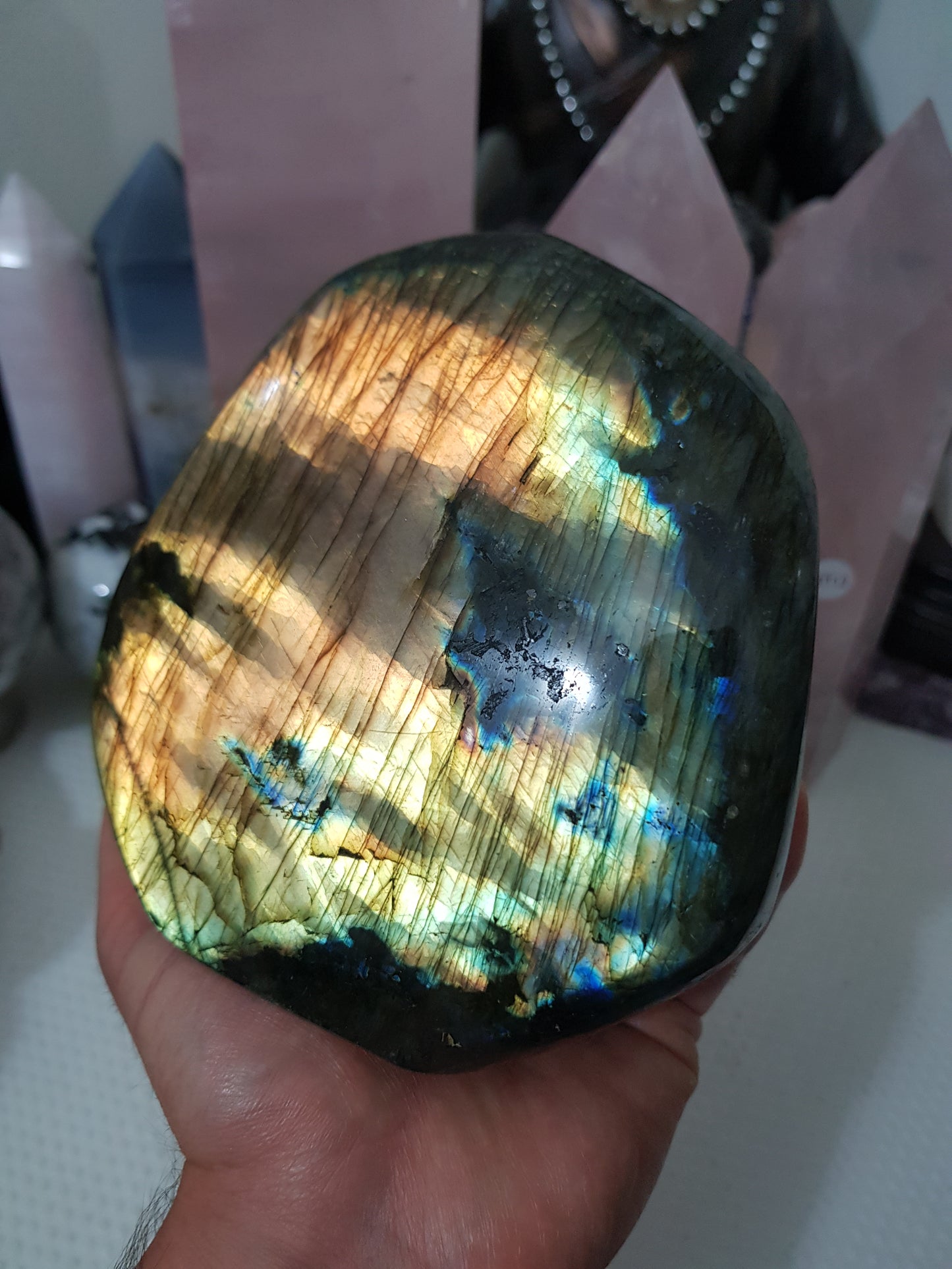 Polished Labradorite Crystal Freeform – LFF1