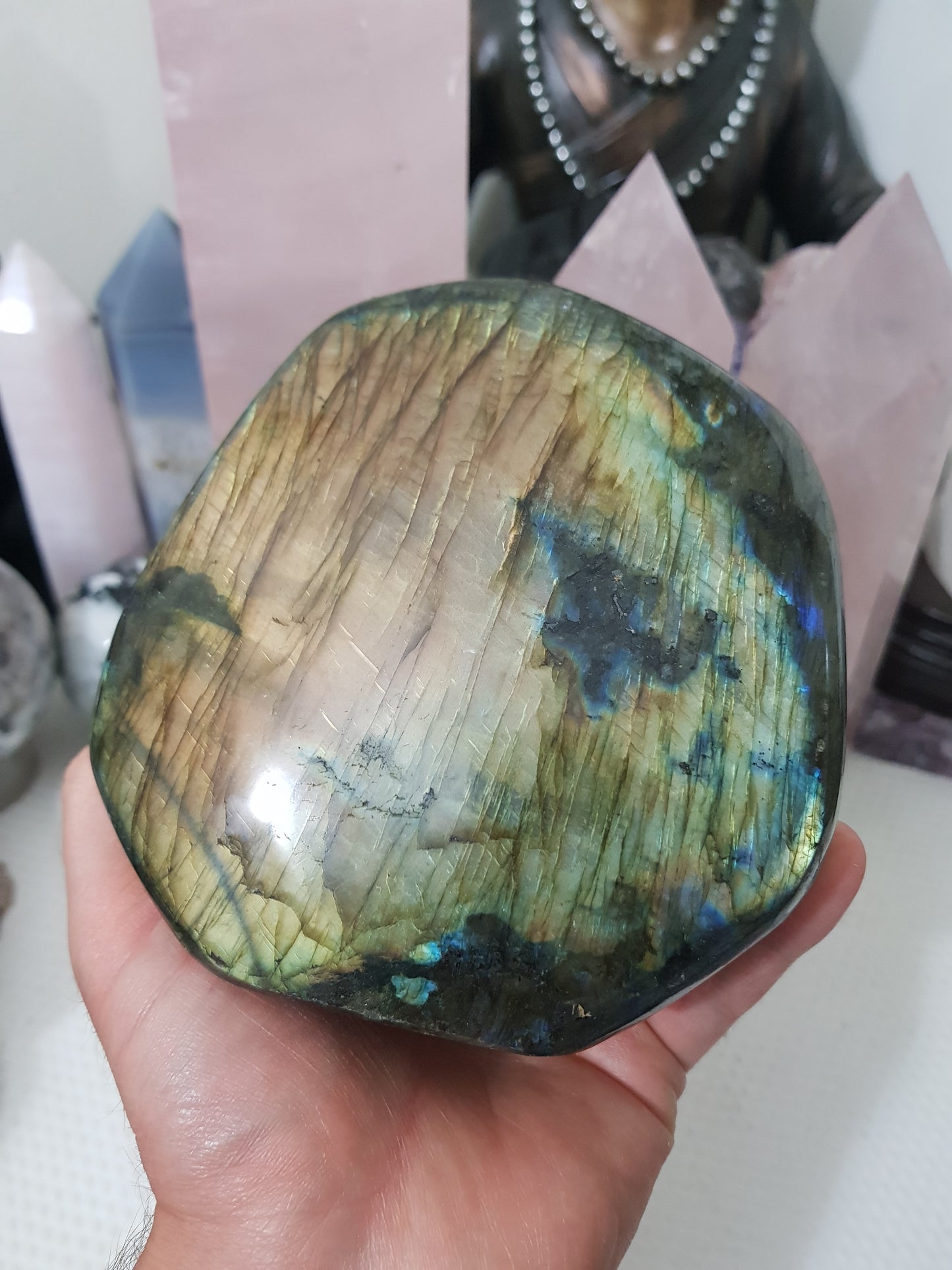 Polished Labradorite Crystal Freeform – LFF1